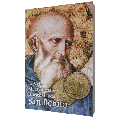 Libro La Vida Maravillosa y la Medalla de San Benito &mdash; Tienda de F&aacute;tima Per&uacute;