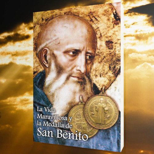 Libro La Vida Maravillosa y la Medalla de San Benito (con medalla) &mdash; Tienda de F&aacute;tima Per&uacute;
